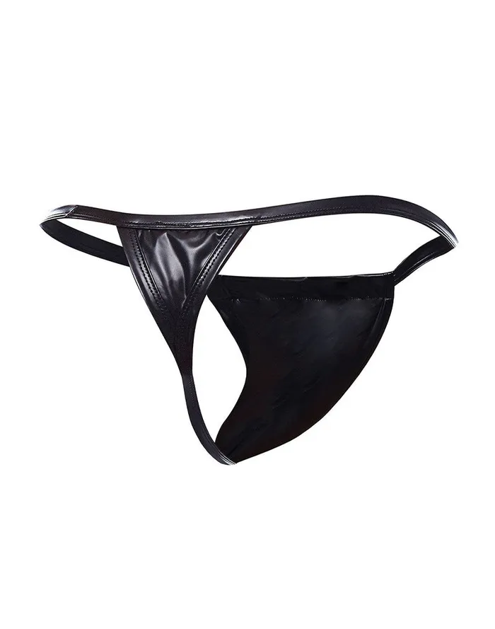 Cut4Men Vibrators | Cut4Men - Sexy Wetlook Herenstring -  Boost - Zwart