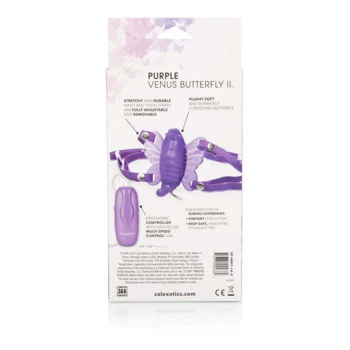 CalExotics Vibrators | Venus Butterfly 2 - Purple CalExotics Vibrators | Venus Butterfly 2 - Purple