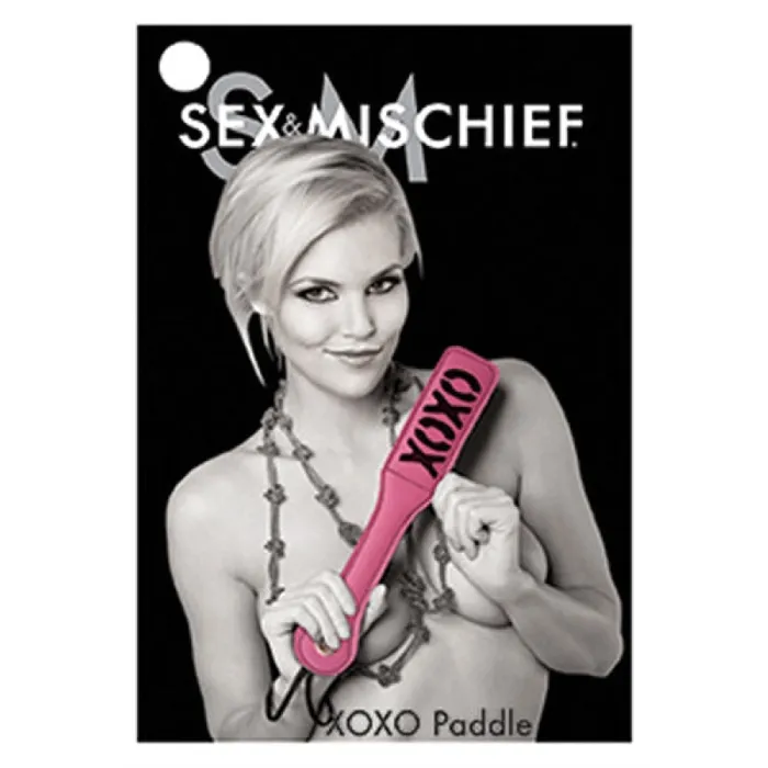 Sex and Mischief Xoxo Paddle - Pink | Sportsheets Vibrators Sex and Mischief Xoxo Paddle - Pink | Sportsheets Vibrators