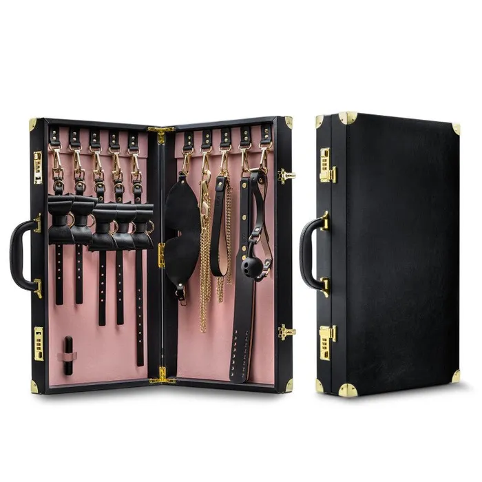 Couples Blush Novelties Temptasia Safe Word Bondage Kit with Suitcase Couples Blush Novelties Temptasia Safe Word Bondage Kit with Suitcase