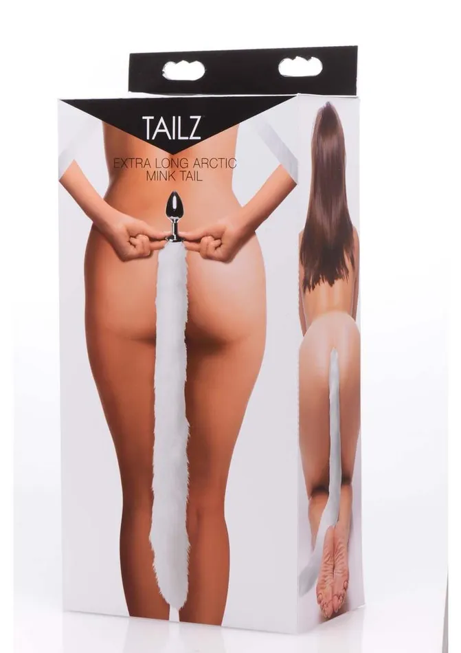 TAILZ Male Sex Toys Tailz Extra Long Arctic Mink Tail