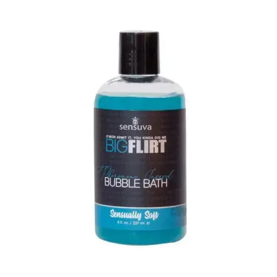 Sensuva Dildos Big Flirt Bubble Bath 8oz