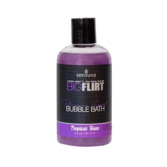 Sensuva Dildos Big Flirt Bubble Bath 8oz