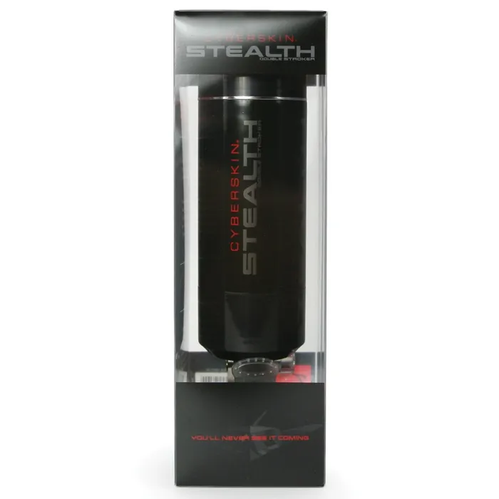 Male Sex Toys Cyberskin Stealth Double Stroker Adams Toy Box