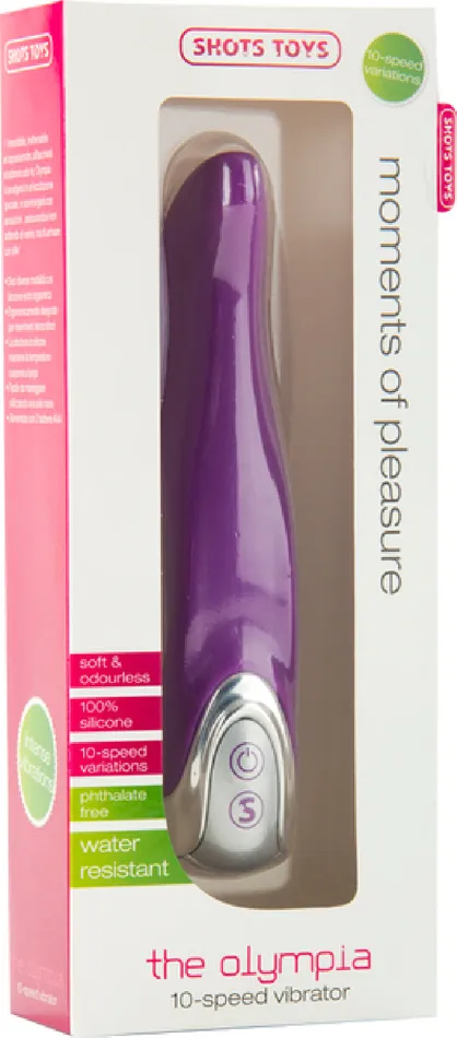 Shots Media Vibrators The Olympia Purple Sex Toy Adult Orgasm