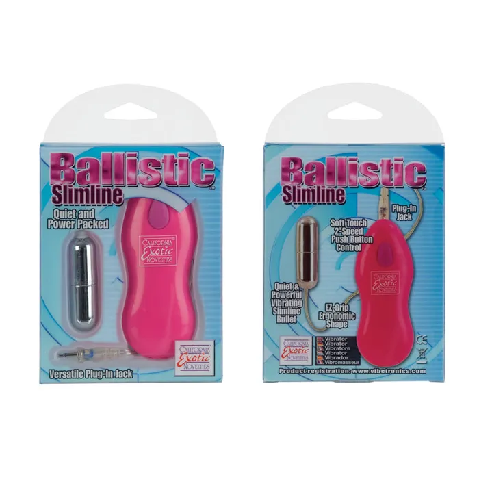 Ballistic Bullet Slimline California Exotic Novelties Female Sex Toys Ballistic Bullet Slimline California Exotic Novelties Female Sex Toys
