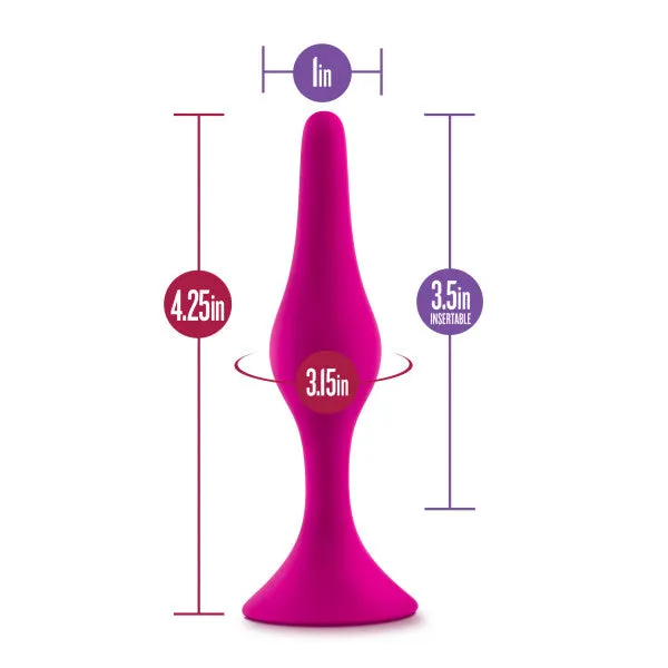 Blush Novelties Luxe Beginner Plug Medium Pink Anal