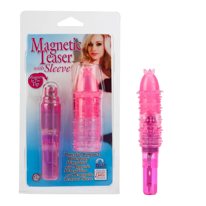 Male Sex Toys Magnetic Teaser With Sleeve California Exotic Novelties