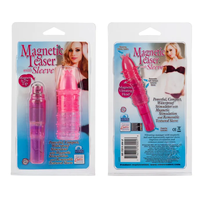 Male Sex Toys Magnetic Teaser With Sleeve California Exotic Novelties