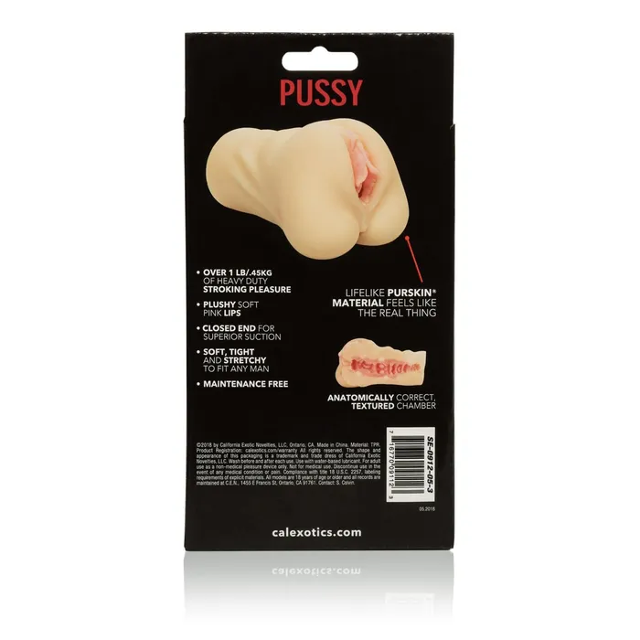 Male Sex Toys Stroke It Pussy Ivory California Exotic Novelties Male Sex Toys Stroke It Pussy Ivory California Exotic Novelties