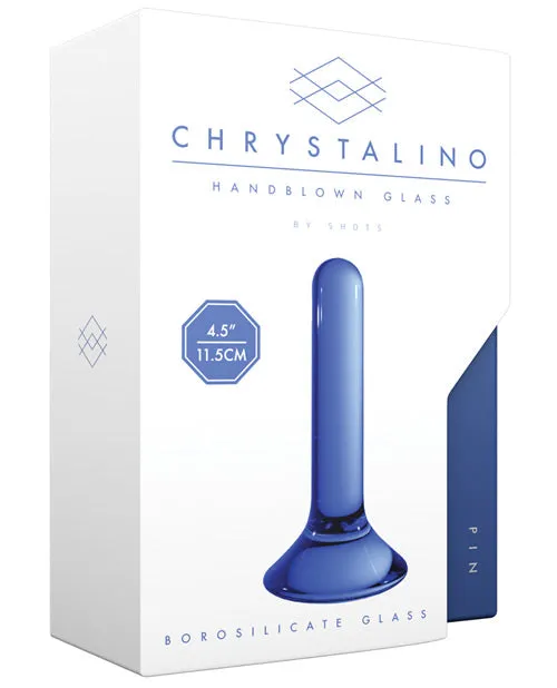 SHOTS AMERICA Vibrators Chrystalino Pin Blue
