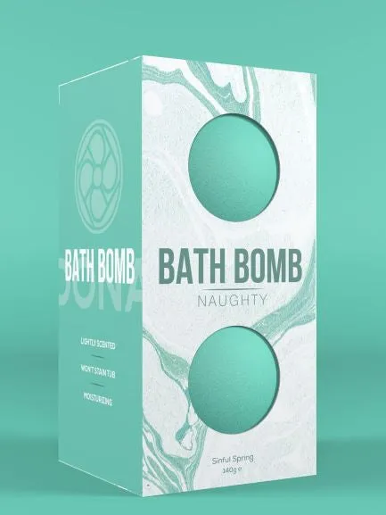 System JO Vibrators Dona Bath Bomb Naughty Sinful Spring 140g