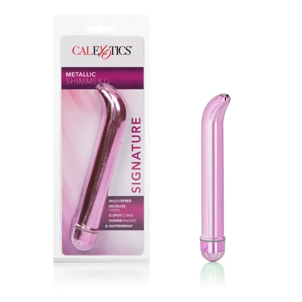 Vibrators Metallic Shimmer G Pink California Exotic Novelties